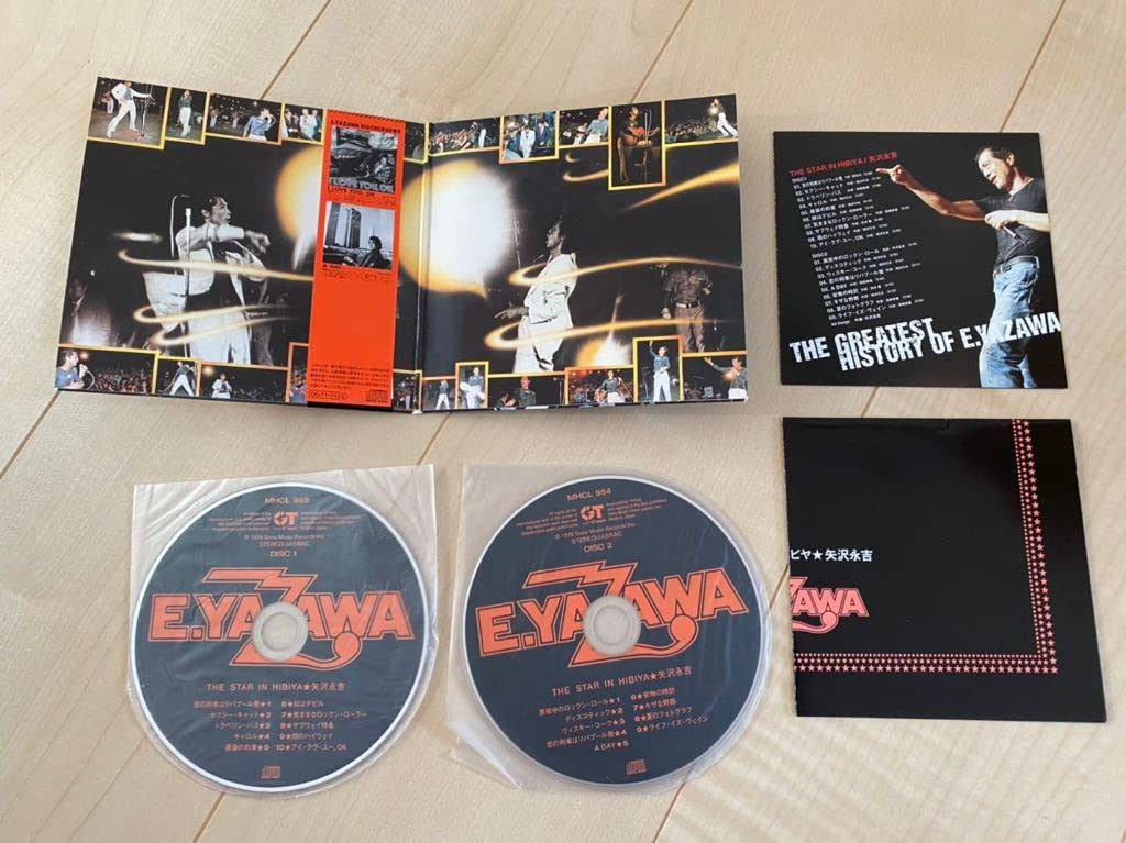 【希少!!】【未開封】矢沢永吉・THE STAR IN HIBIYA E. Yazawa = 矢沢永吉 – The Star In Hibiya = ザ・スター・イン